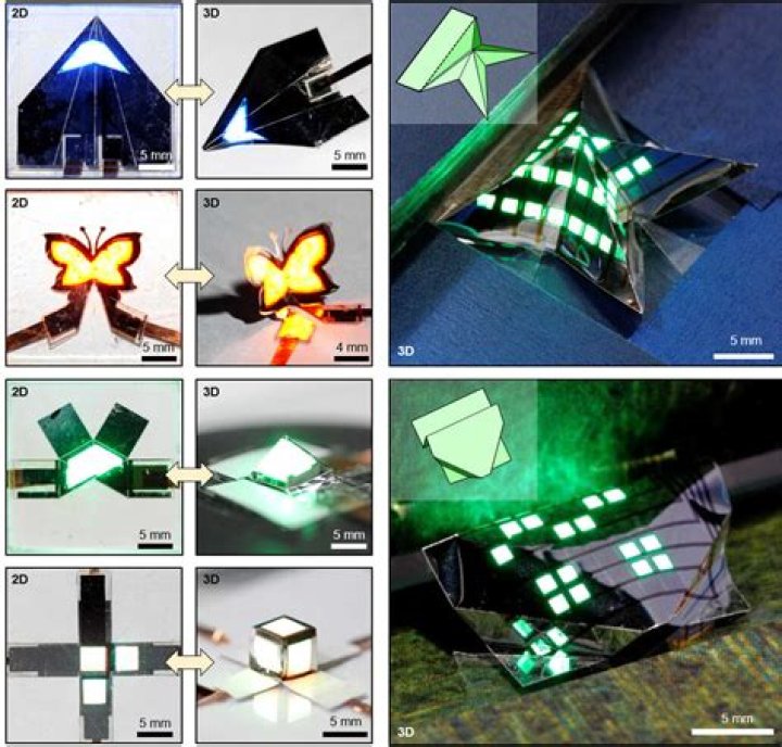 3D foldable display 3D foldable display