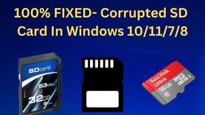 5 best software to fix corrupted SD cards for Windows 10