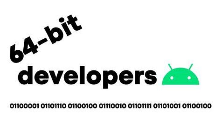 64 bit android developers logo 64 bit android developers logo
