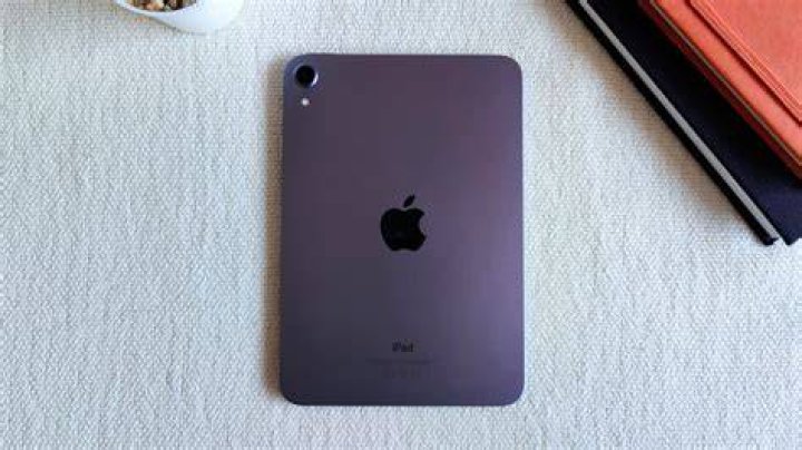 6th gen iPad Mini purple flat 6th gen iPad Mini purple flat