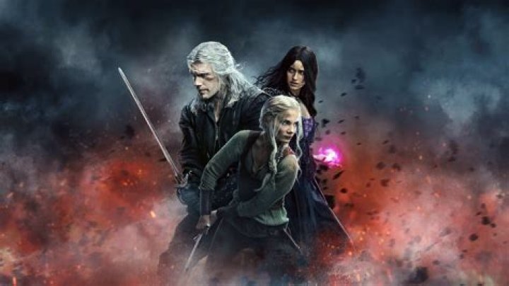 A scene from The Witcher starring Henry Cavill