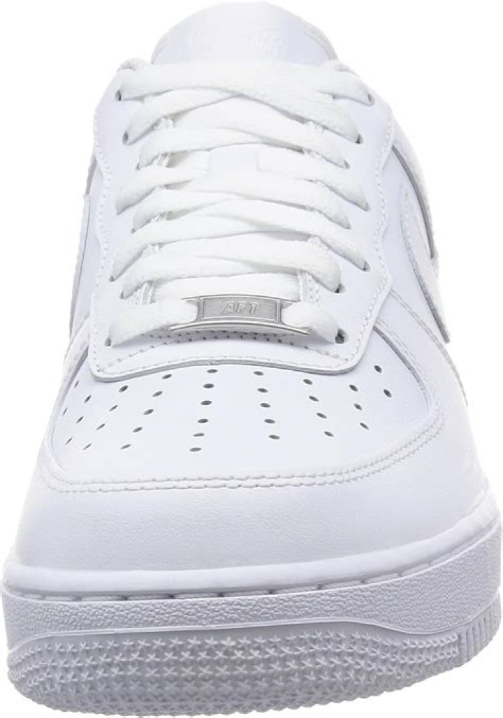 A white Nike Air Force 1 Sneaker