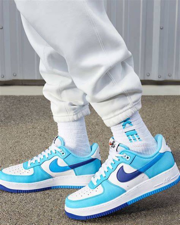 A white Nike Airforce 1 sneaker