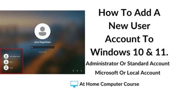 Add a user account