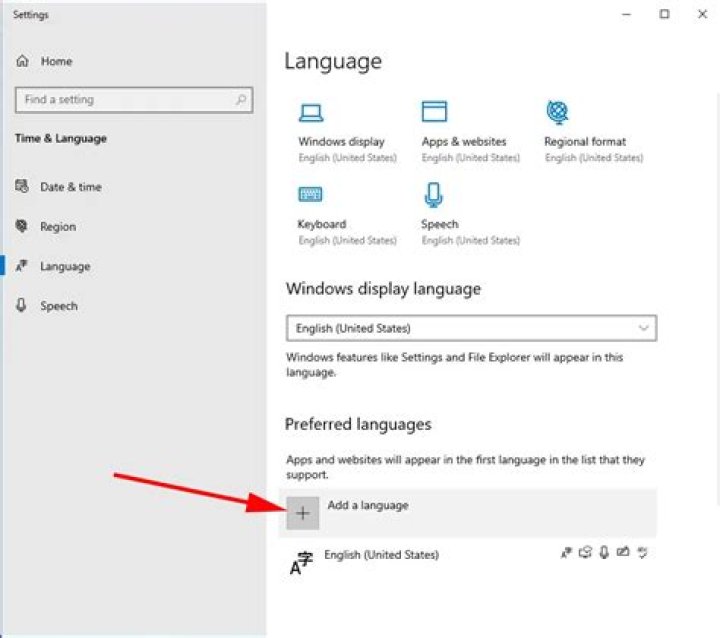 add language
