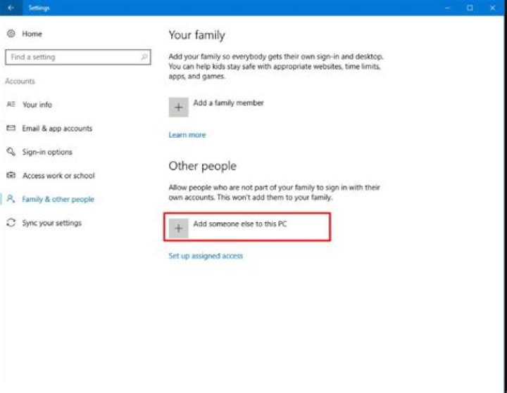 add another user add someone else to this PC user profile service failed logon