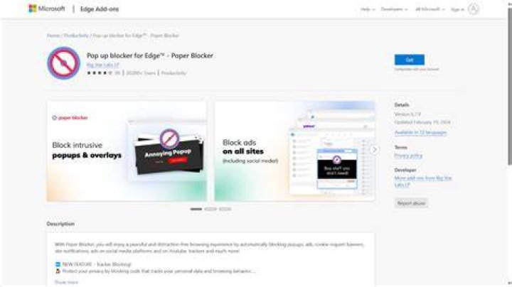 ads block microsoft edge windows 10
