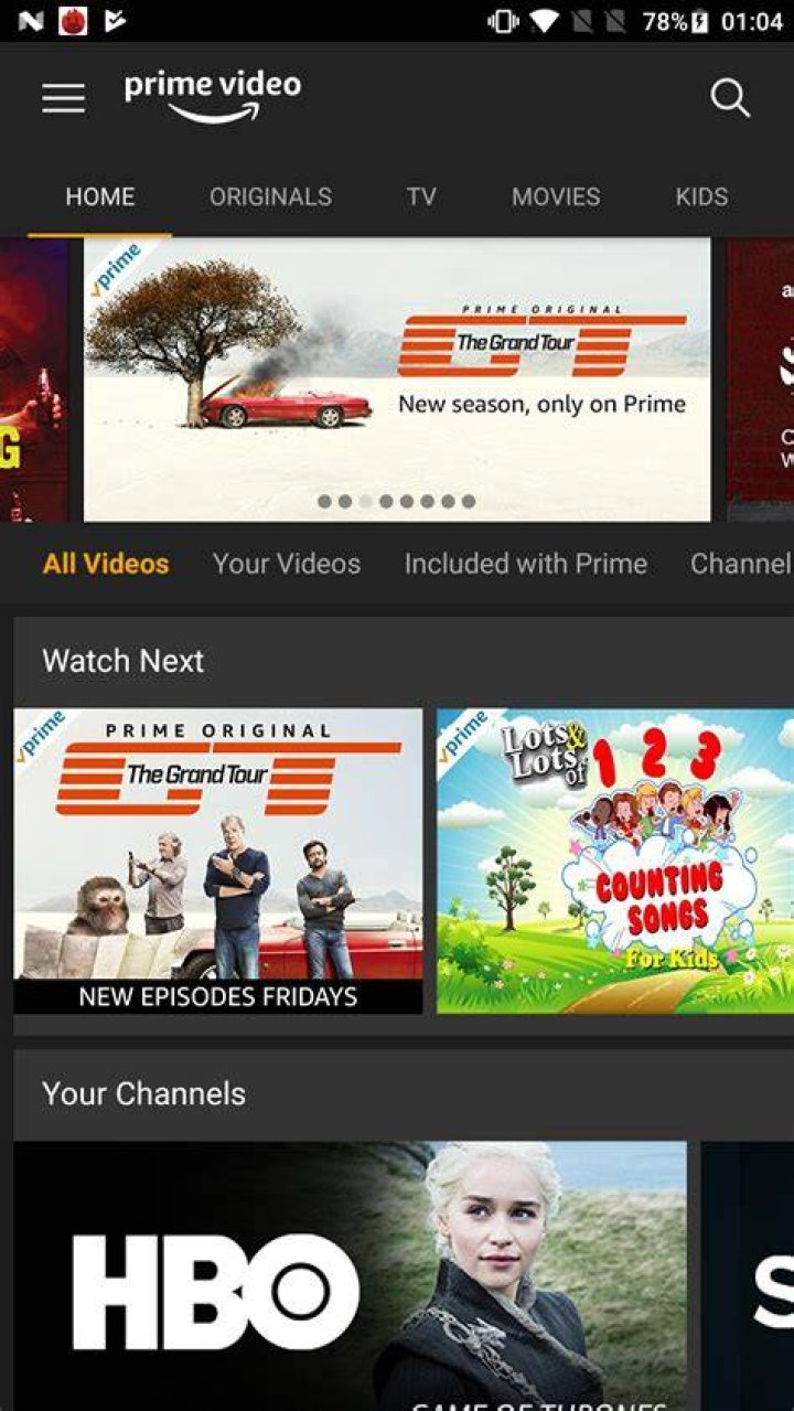 amazon-prime-video-app-logo Amazon Prime Video app on Pixel 3 XL phone