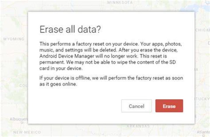 Find-My-Device-Erase android device manager erase device