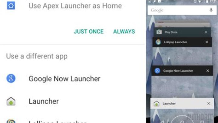 Android Launcher Recents Chooser Android Launcher Recents Chooser