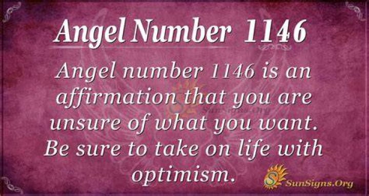 angel number 1146