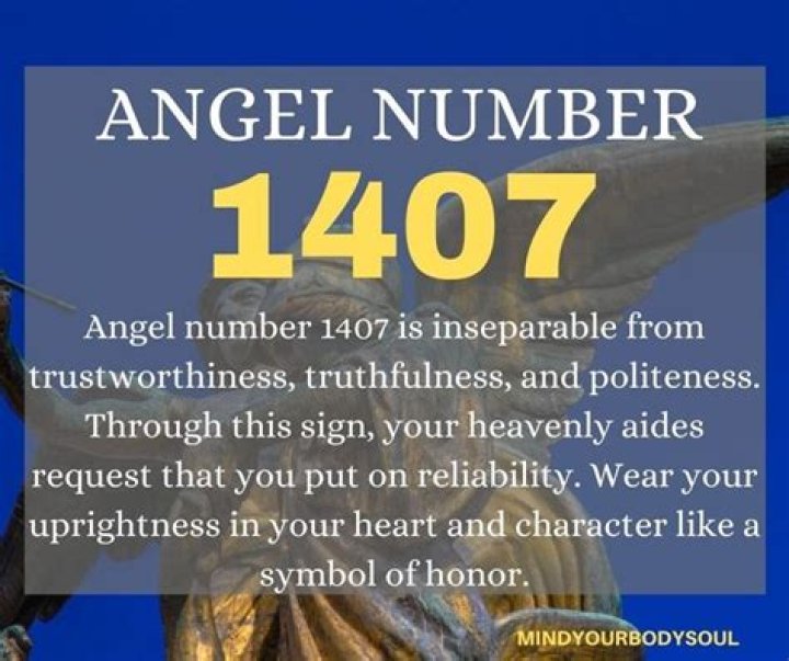 Angel Number 1407