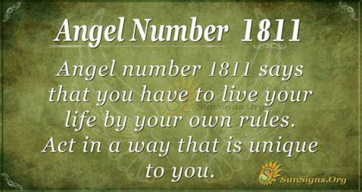 Angel Number 1811