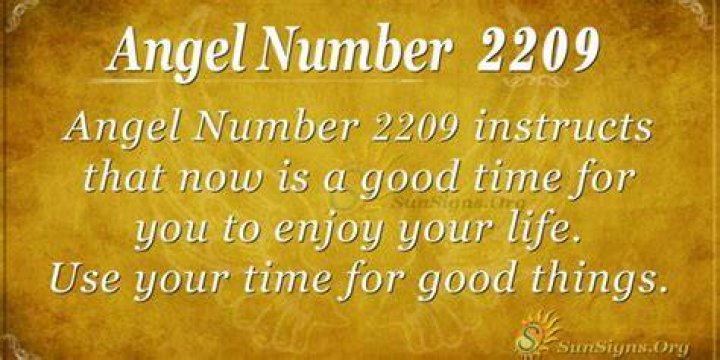 angel number 2209