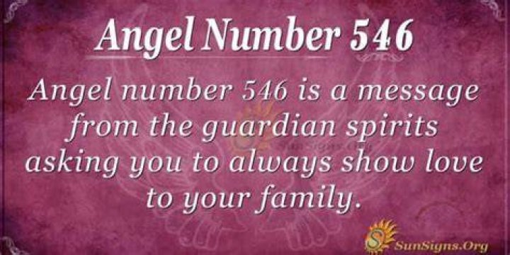 Angel Number 546