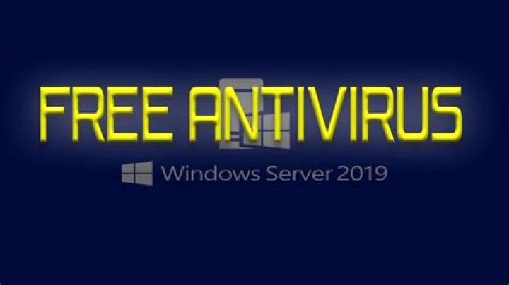 antivirus for windows server 2019
