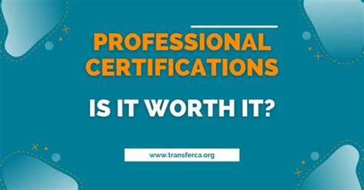 Are Certificates Worth It