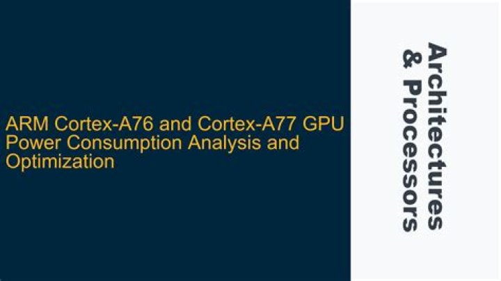 Arm Cortex-A77 CPU Arm Cortex-A77 logo on silicon wafer backdrop