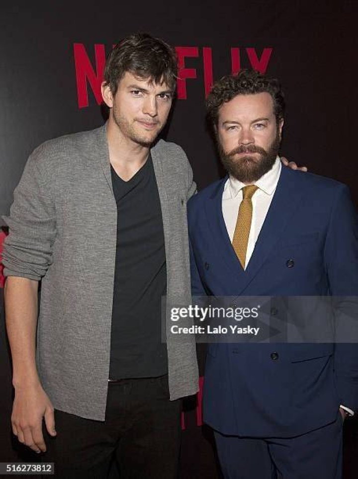 Ashton Kutcher and Danny Masterson on the red carpet