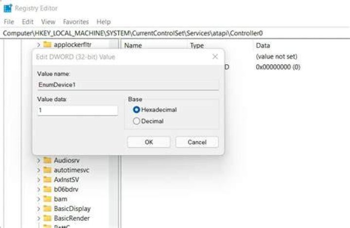 assign EnumDevice1Value
