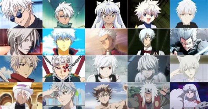 best white-haired anime characters best white-haired anime characters