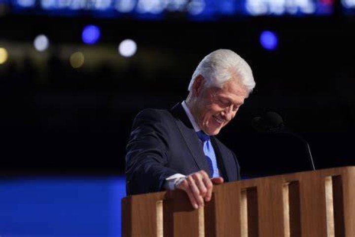 Bill Clinton at the 30th Anniversary Of The Family And Medical Leave Act