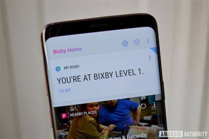 Samsung Galaxy S9 Bixby Home AA 5 Bixby on the Galaxy S9.