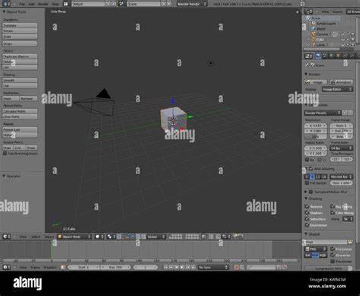 Blender 3D software