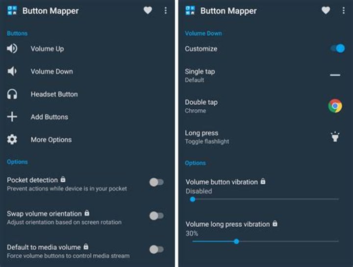 Button Mapper screenshot Button Mapper is one of the best hardware remap apps for android