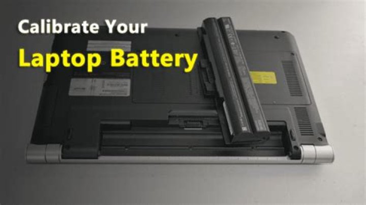 calibrate laptop battery