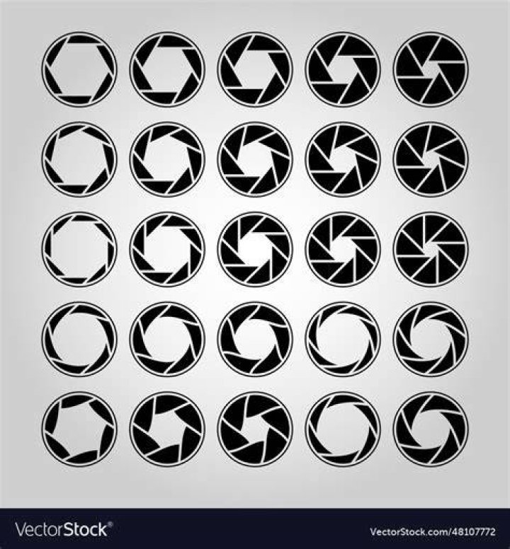 Camera lens diaphragm shutter Camera lens diaphragm shutter