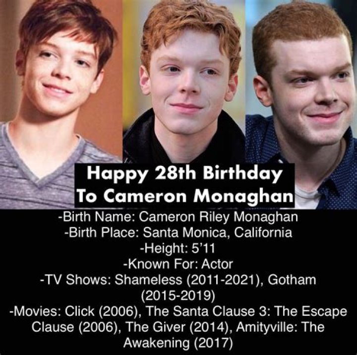 cameron monaghan dedication cameron monaghan dedication