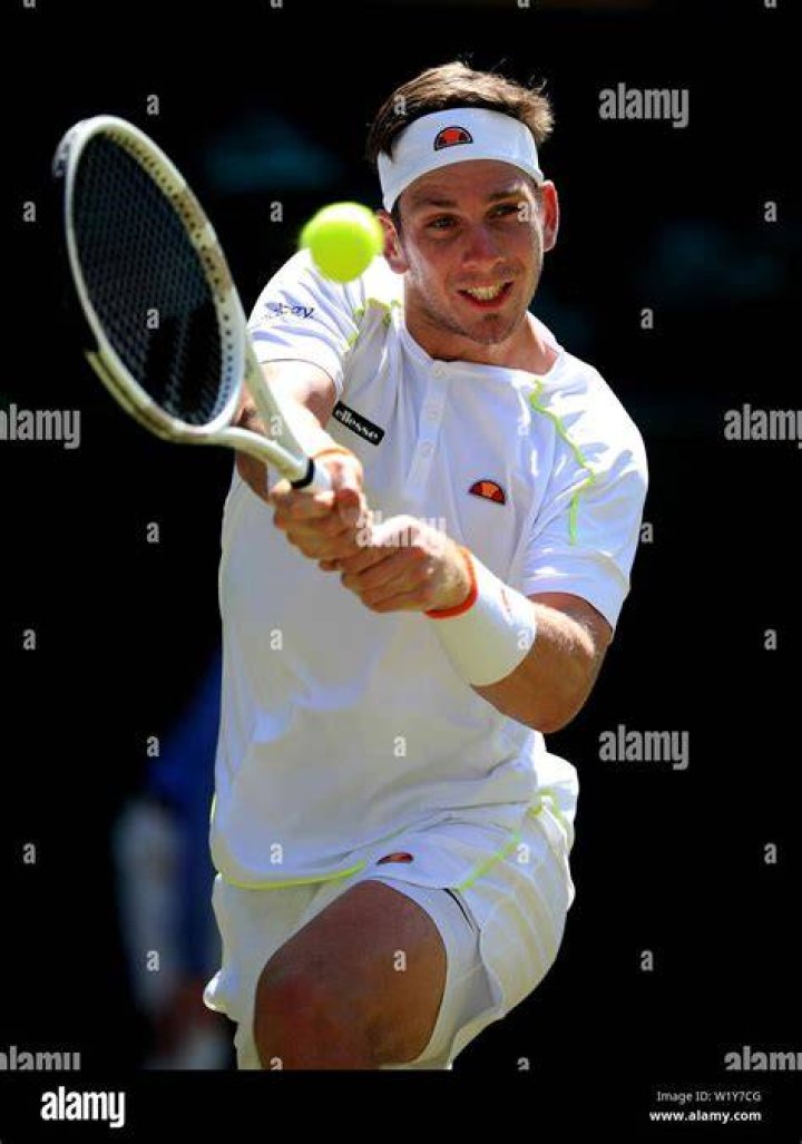 Cameron Norrie in action