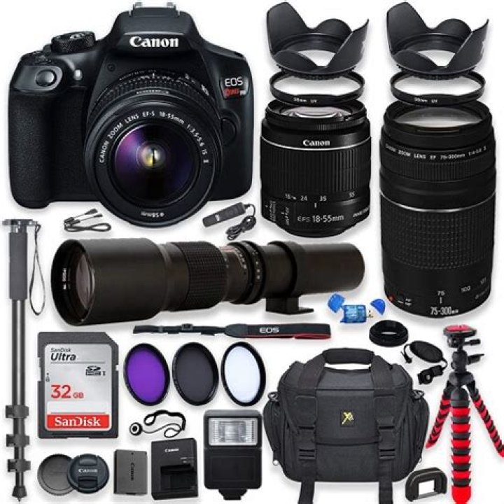 Canon EOS Rebel T6 bundle
