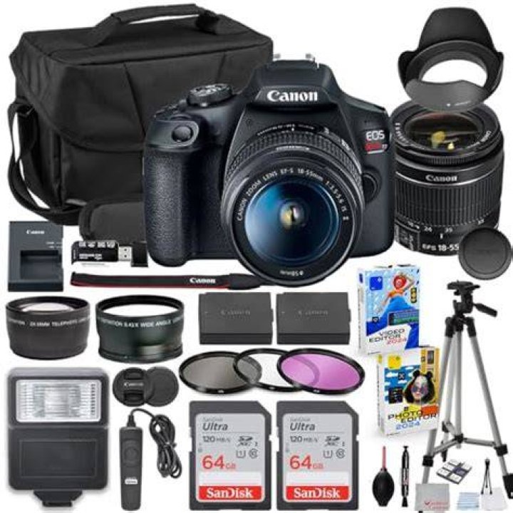 Canon EOS Rebel T7 Bundle
