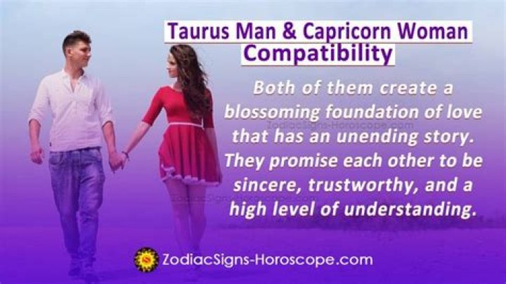 capricorn woman taurus man