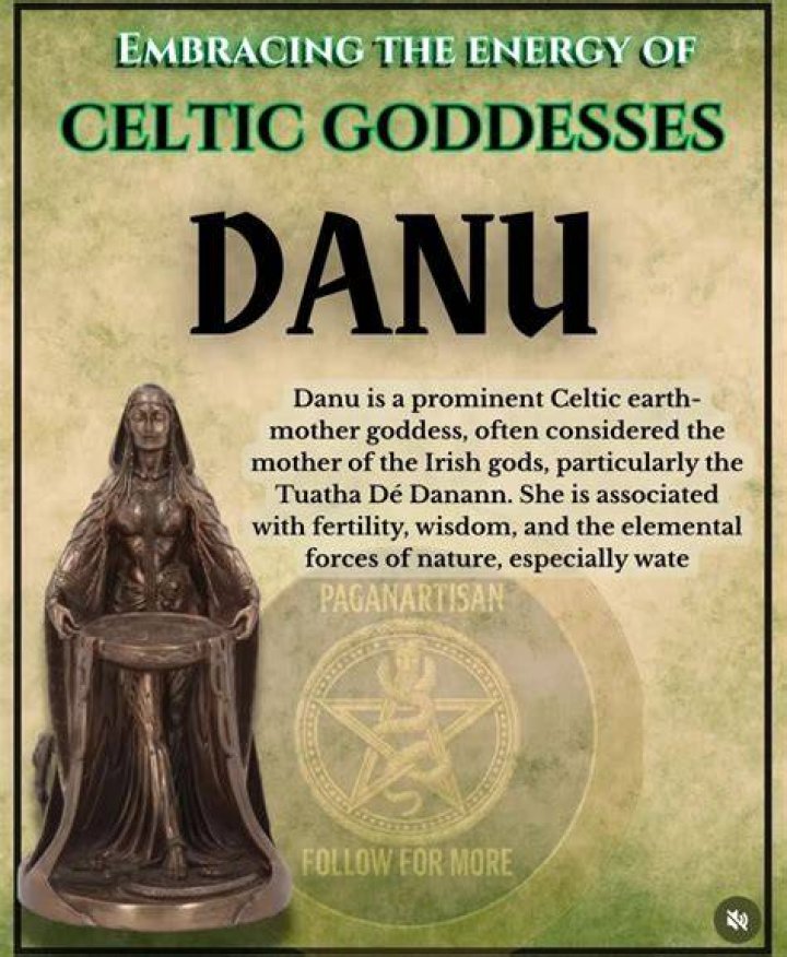Celtic Goddess Danu Symbolism