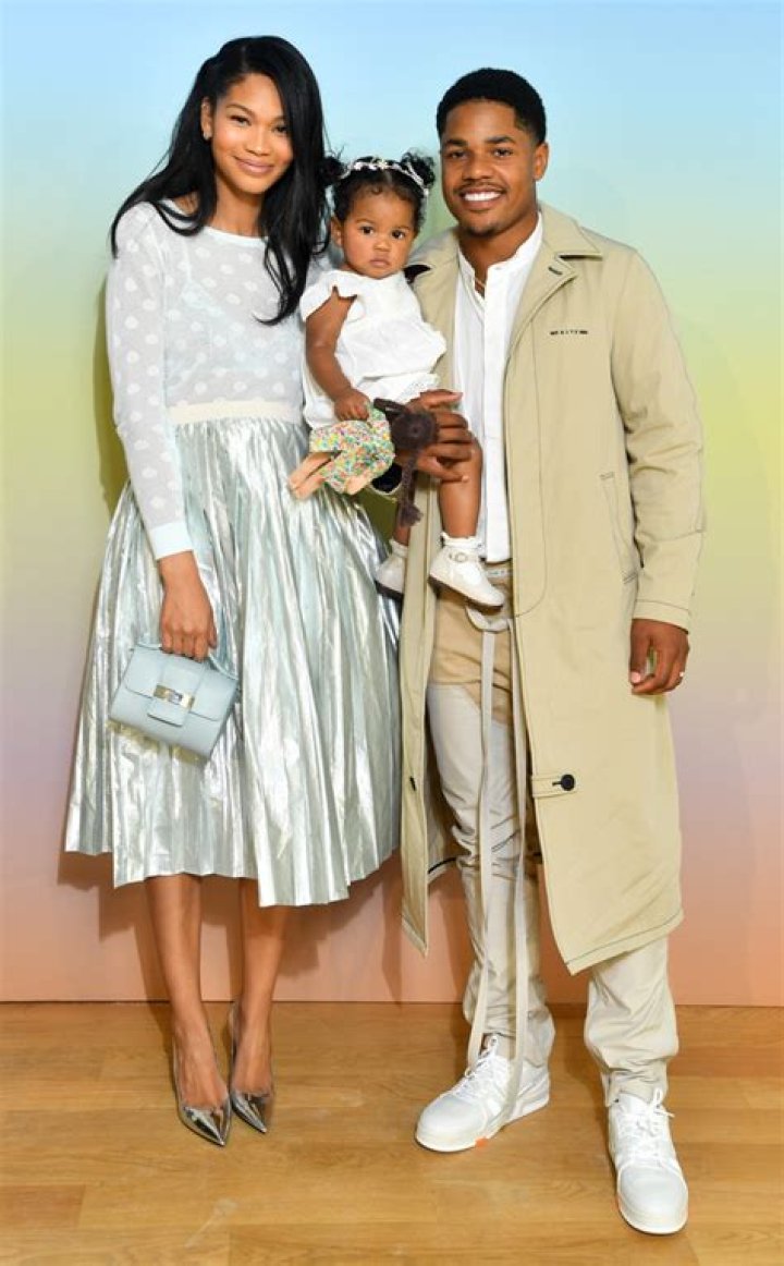 Chanel Iman, Sterling Shepard and their daughter