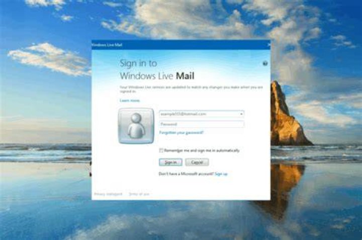 Change Windows Live Mail folder location