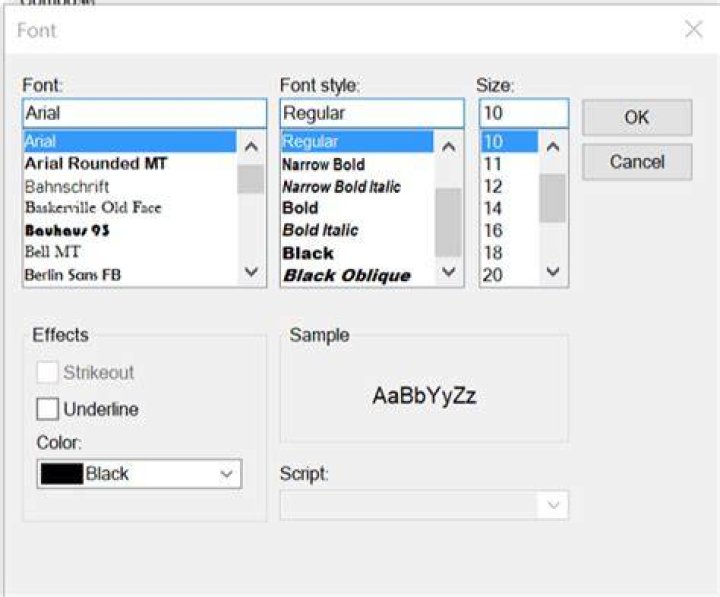 Change Windows Live Mail font color