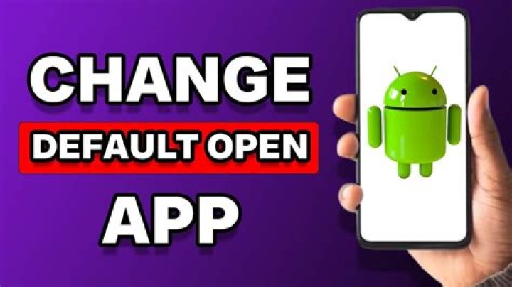 Changing default app to open an image