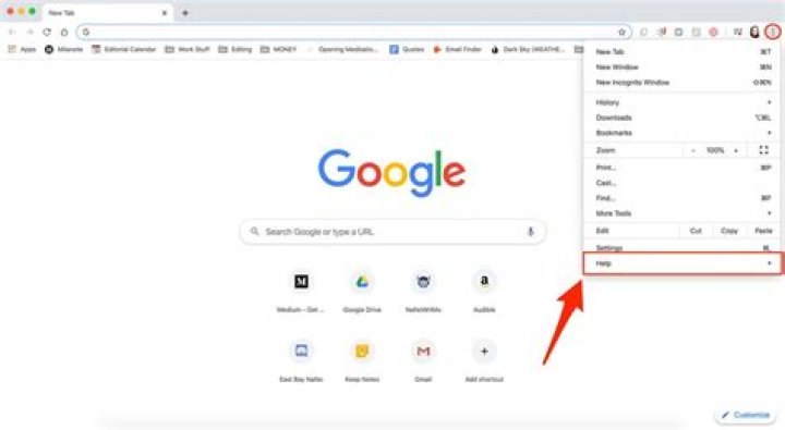 chrome type in for version chrome://version