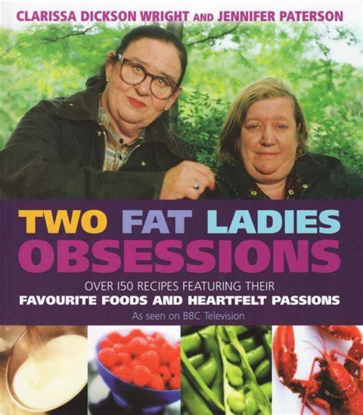 Clarissa Dickson Wright  and Jennifer Paterson of "Two Fat Ladies"