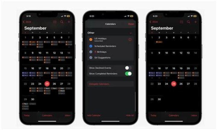 Calendar settings Cog wheel calendar app - Windows 10 calendar app not showing events