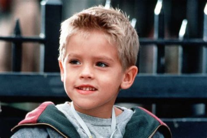 Cole Sprouse as Ben Geller in Friends Senior AI art