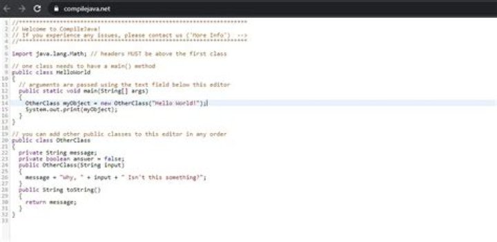 Compile Java Example Compile Java Example