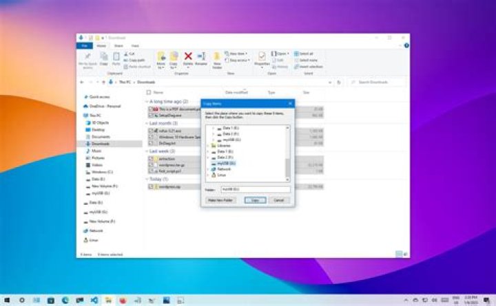  copy files to obs