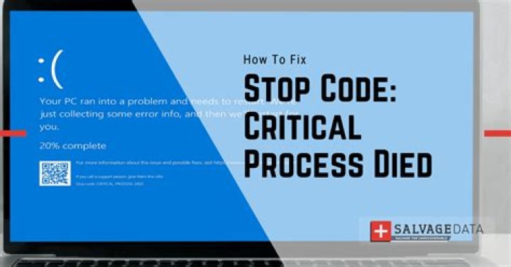 Critical_process_died 0x000000ef