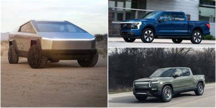Cybertruck Versus F-150 Lightning Cybertruck Versus F-150 Lightning