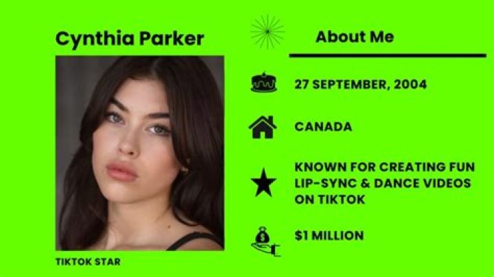 Cynthia Parker Net Worth